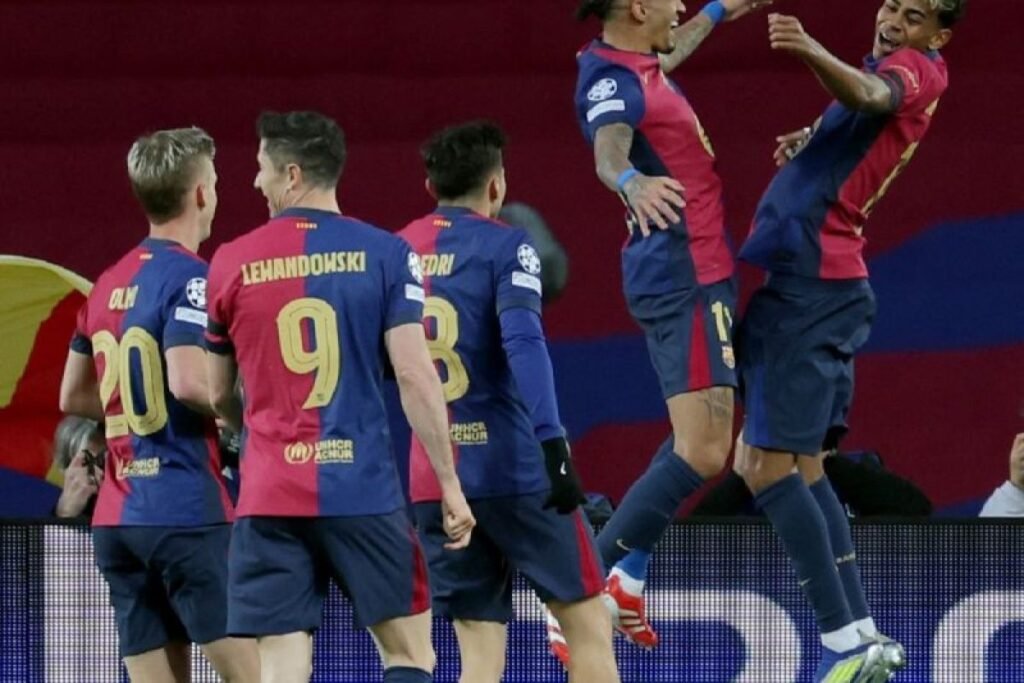 Cetak dua gol ke gawang Benfica, Raphinha sejajar Ronaldo pada Barcelona