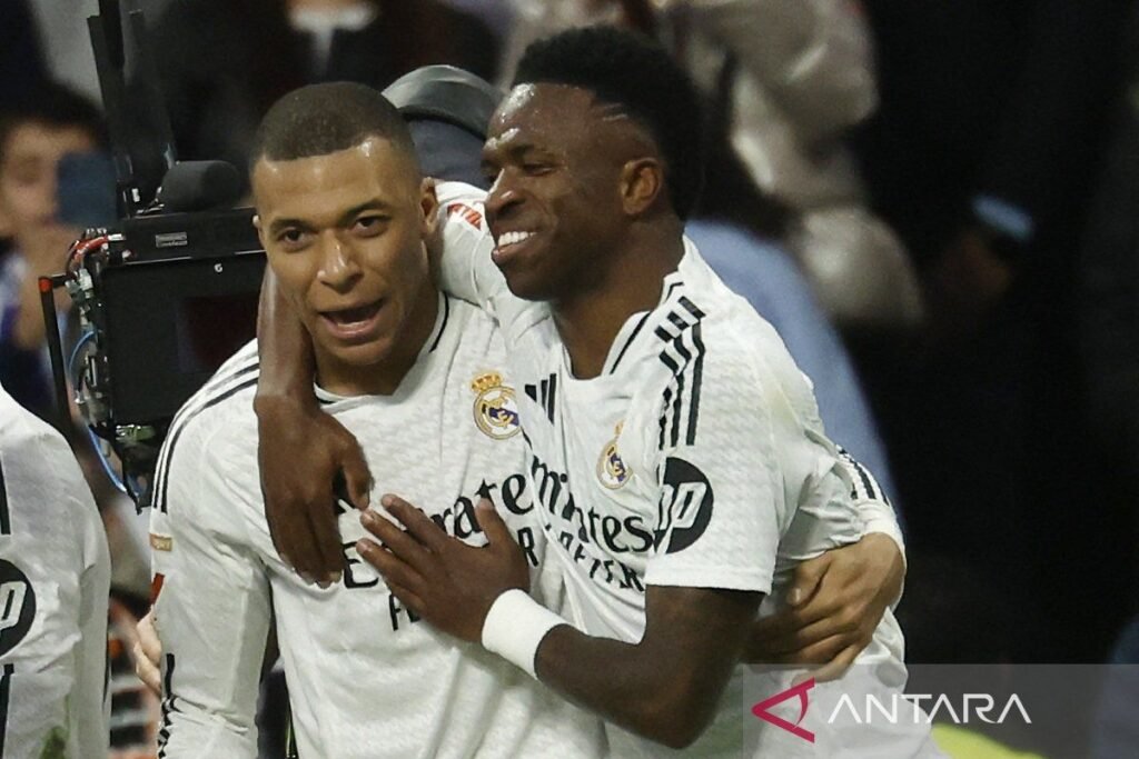 Ancelotti masih memperlihatkan percayakan eksekusi penalti ke Vinicius
