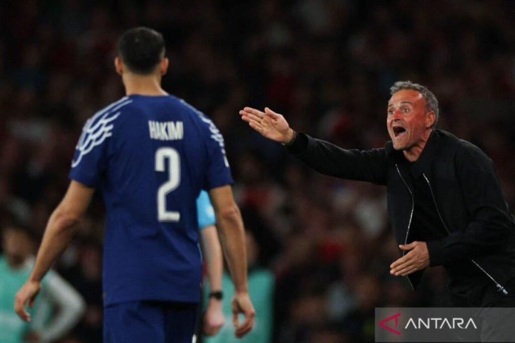 Luis Enrique sanjung mentalitas PSG seusai taklukkan Arsenal