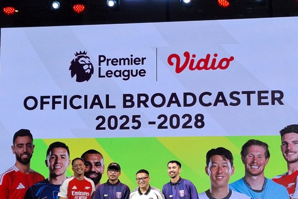 Kejuaraan Inggris kembali teken kontrak penyiaran dengan Vidio hingga 2028