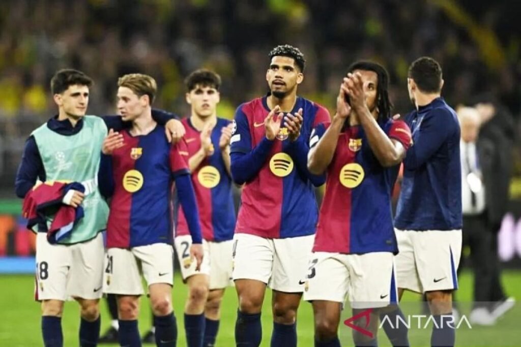 Kalah 1-3 dari Dortmund, Barcelona masih ke semifinal