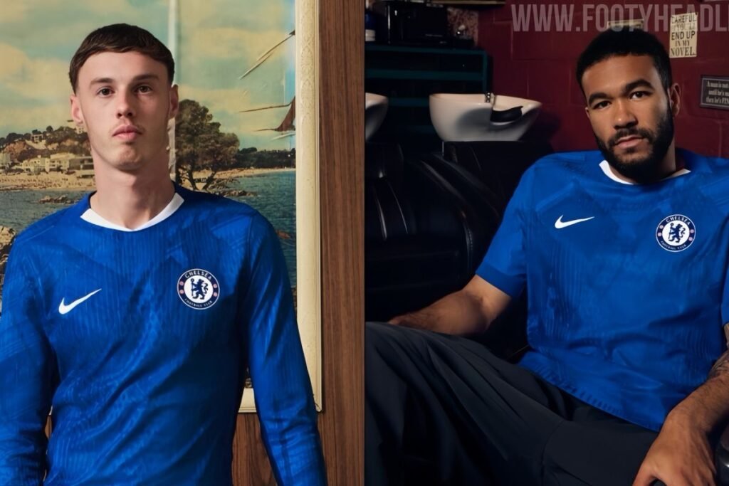 Intip desain jersey Chelsea 2025/2026: Home, away, juga third kit Nike