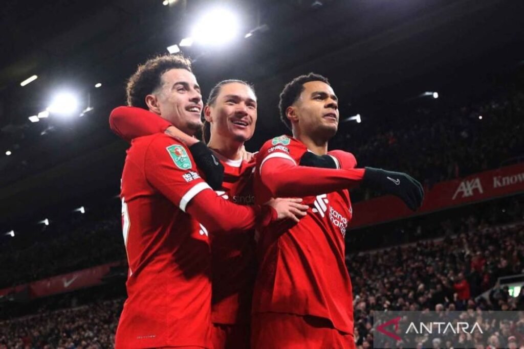 Liverpool raih kemenangan 3-1 menghadapi Preston North End