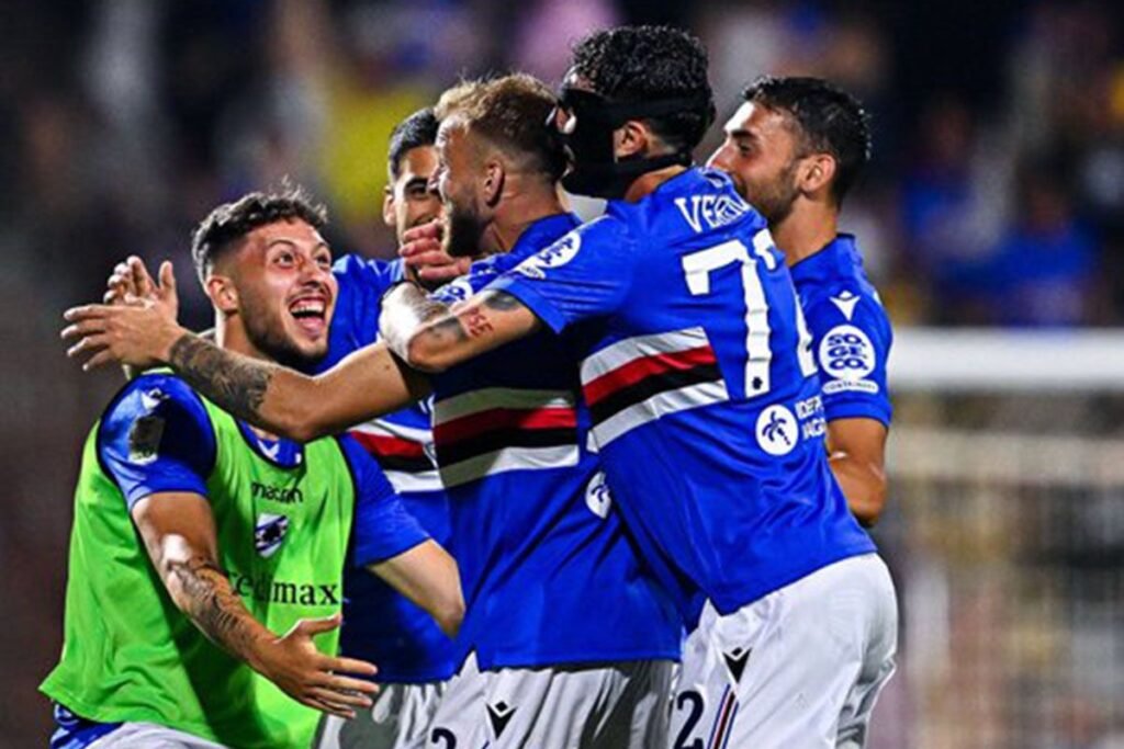 Sampdoria selamat dari degradasi usai ricuh play-off lawan Salernitana