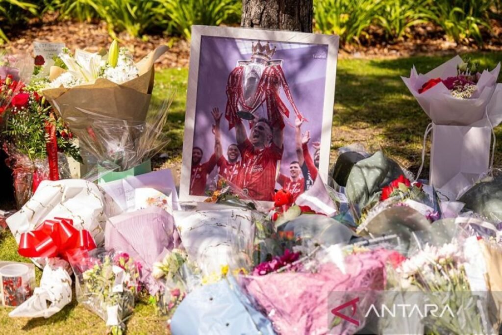 Liverpool pensiunkan nomor punggung 20 Diogo Jota di dalam di semua level kelompok