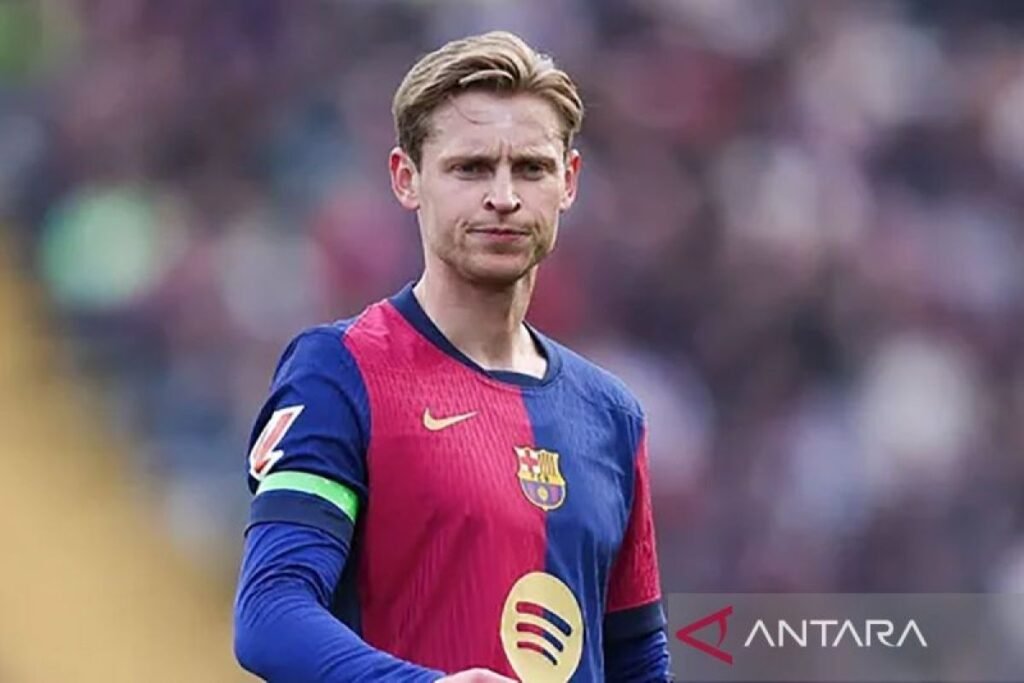 Presiden Barcelona konfirmasi Frenkie de Jong akan perpanjang kontrak