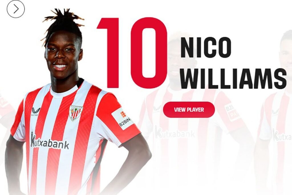 Nico Williams perpanjang kontrak 8 tahun dengan Athletic Club Bilbao