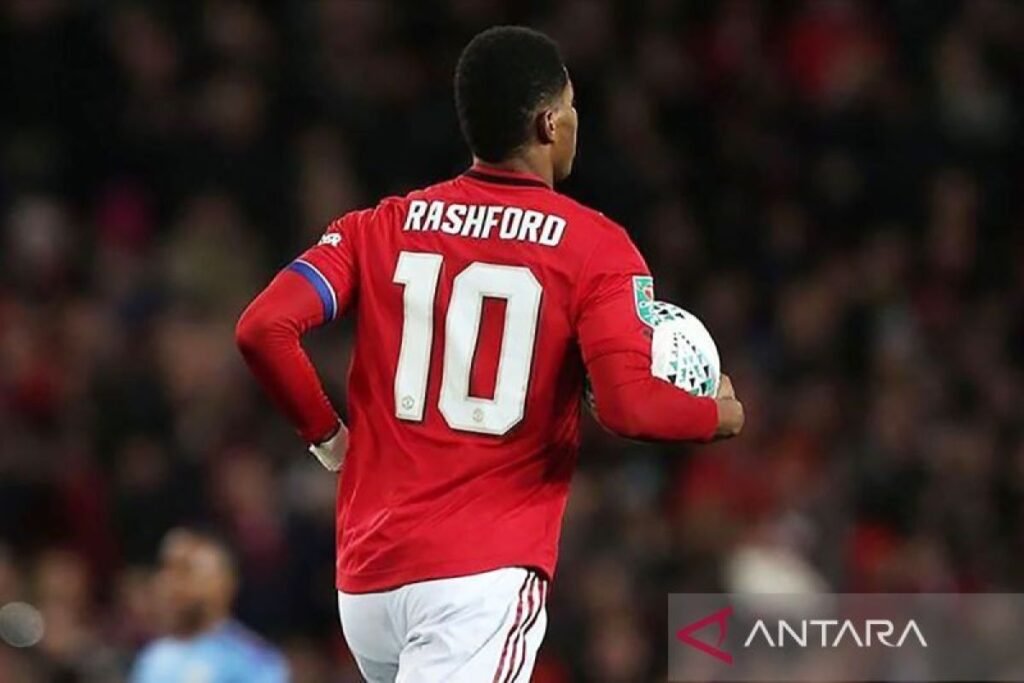 Barcelona ingin pinjam Marcus Rashford dari Manchester United