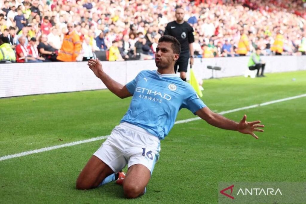 Lawan Tottenham, Rodri kembali dapat belaka bermain untuk Manchester City