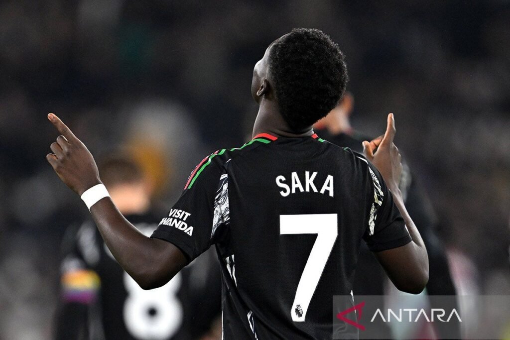 Saka akui Arsenal kewalahan ketika alahkan Manchester United