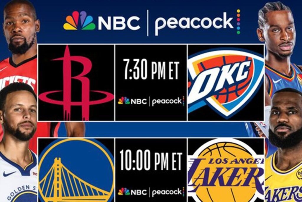 Duel Thunder vs Rockets dan juga Warriors vs Lakers menerbitkan NBA 2025-2026 