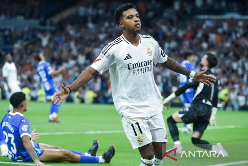 Xabi Alonso tak beri garansi waktu bermain untuk Rodrygo