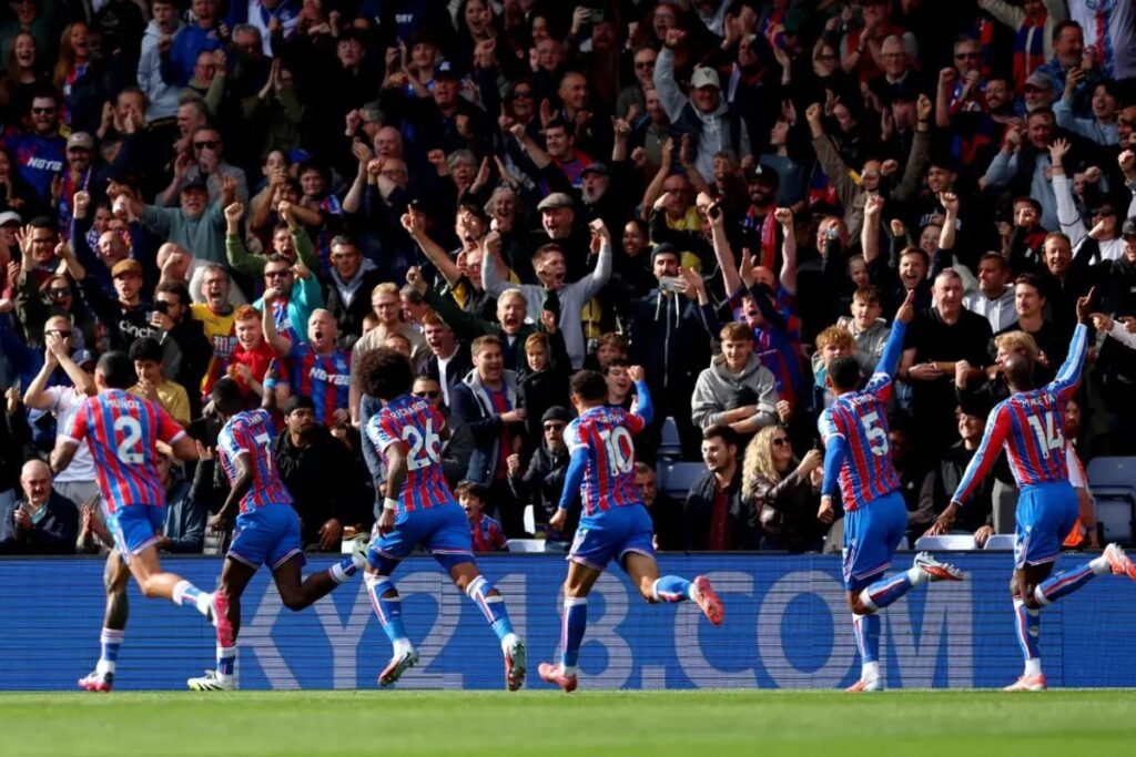 Crystal Palace tekuk Liverpool 2-1 lewat gol injury time Eddie Nketiah