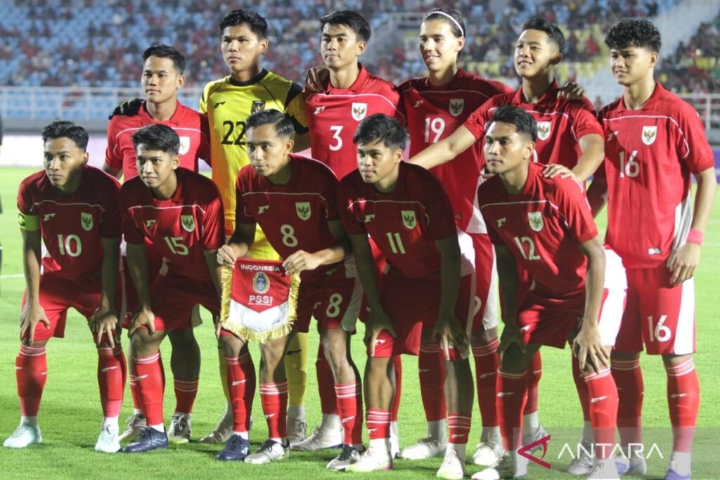 Klasemen Grup J: Timnas U-23 Indonesia tempat 2 usai menang menghadapi Makau