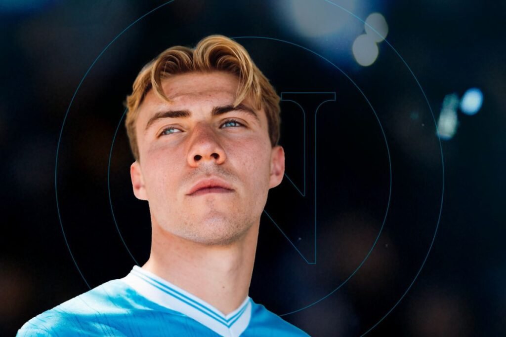 Hojlund puji umpan De Bruyne usai bawa klub squad Napoli menang pada Kejuaraan Champions
