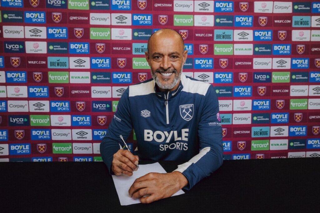 West Ham resmi tunjuk Nuno Esprito Santo sebagai ahli baru