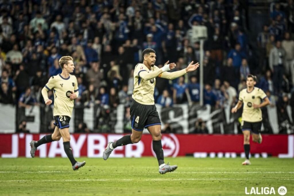 Ronald Araujo bawa Barcelona rebut puncak klasemen Kejuaraan Spanyol