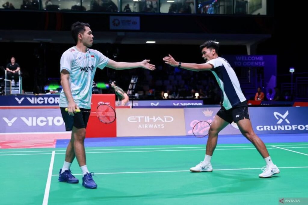 Fajar/Rian jadi ganda putra tersisa ke semifinal Denmark Open 2025