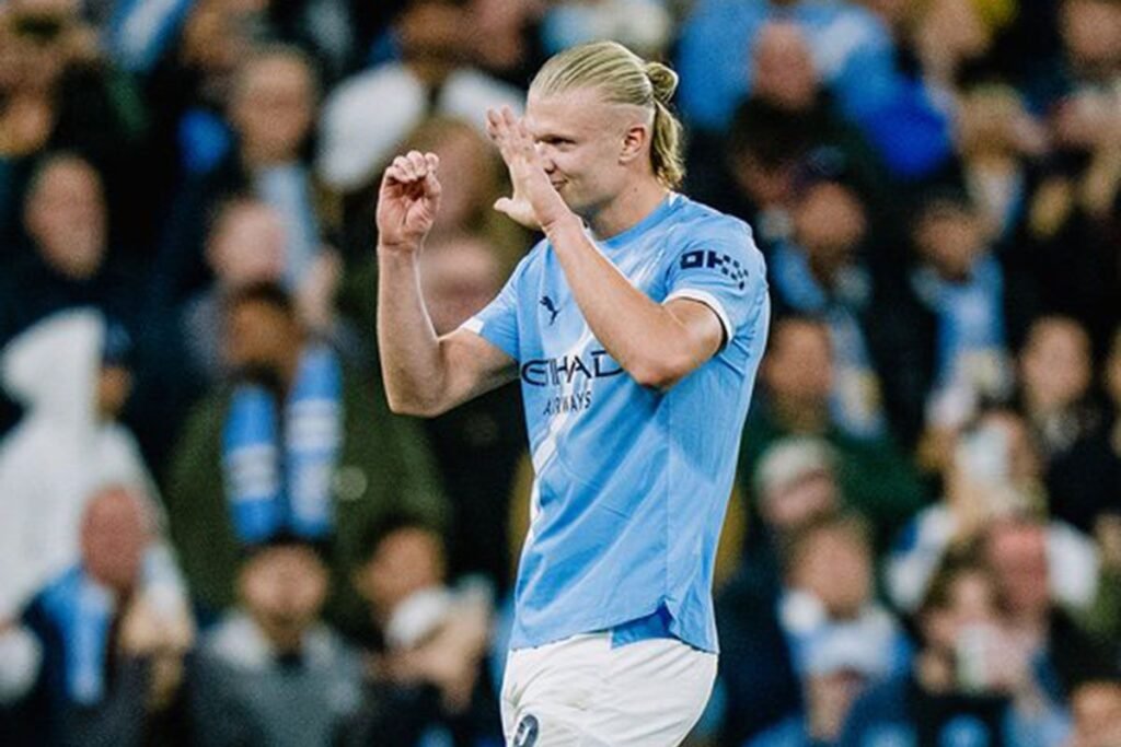 City ditahan Monaco, Haaland kecewa meskipun hampir samai rekor gol Messi