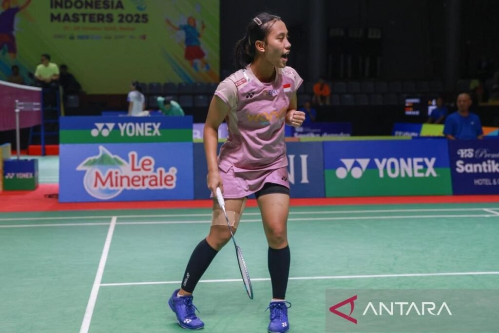 Mutiara Ayu Puspitasari bungkam unggulan kedua Tanah Air Masters