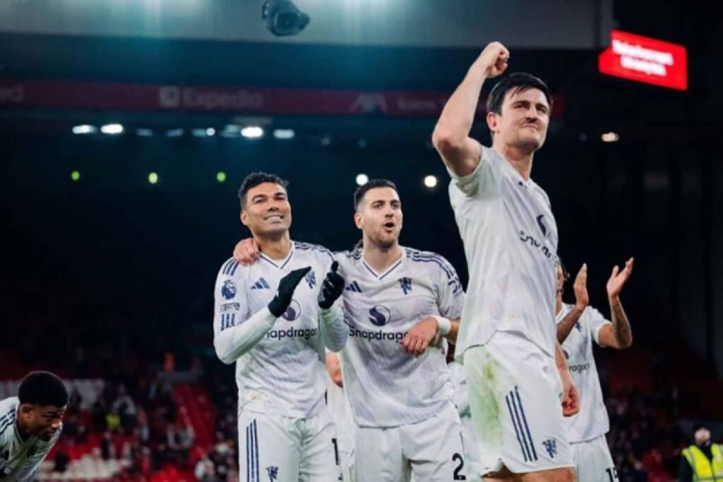 Gol Harry Maguire antar MU taklukkan Liverpool 2-1