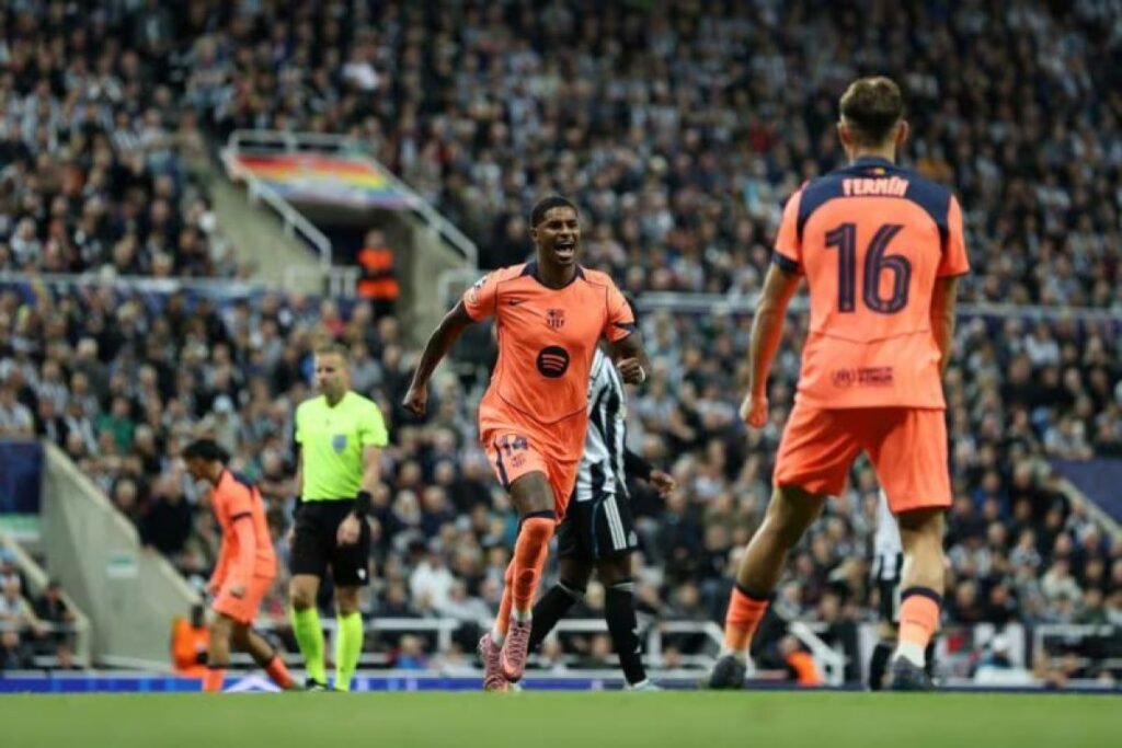 “Brace” Rashford antar Barcelona tekuk Newcastle 2-1