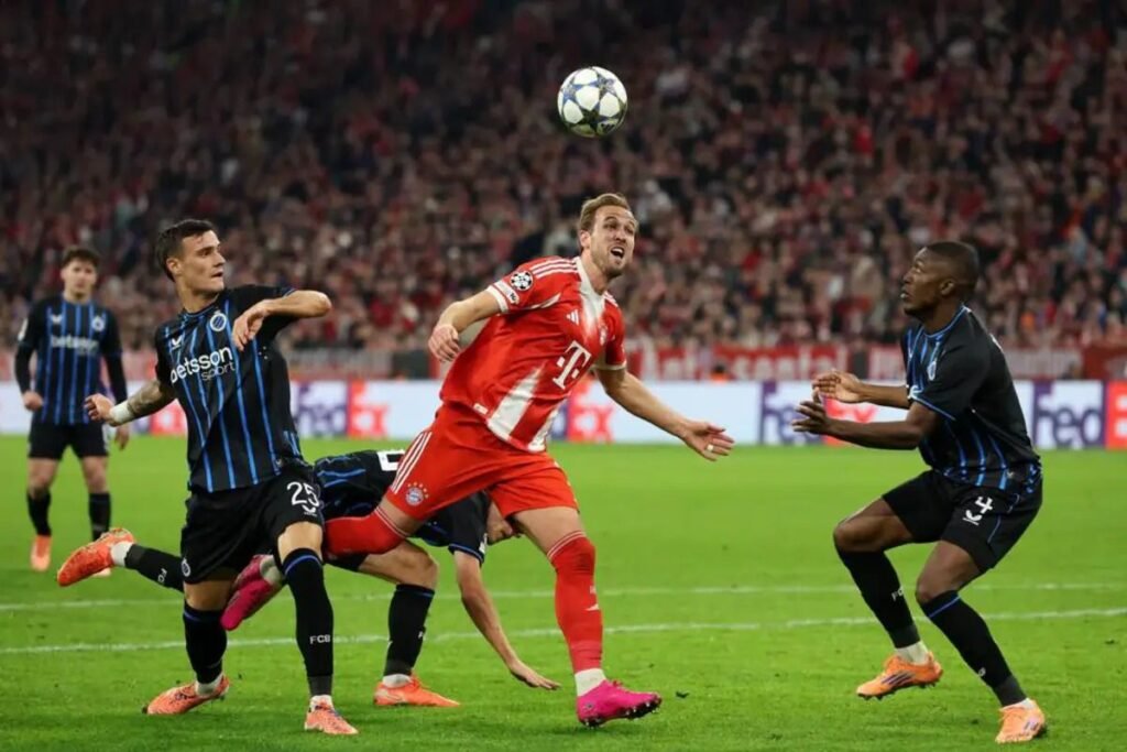 Bayern Muenchen pesta gol 4-0 berperang melawan Club Brugge di di Allianz Arena