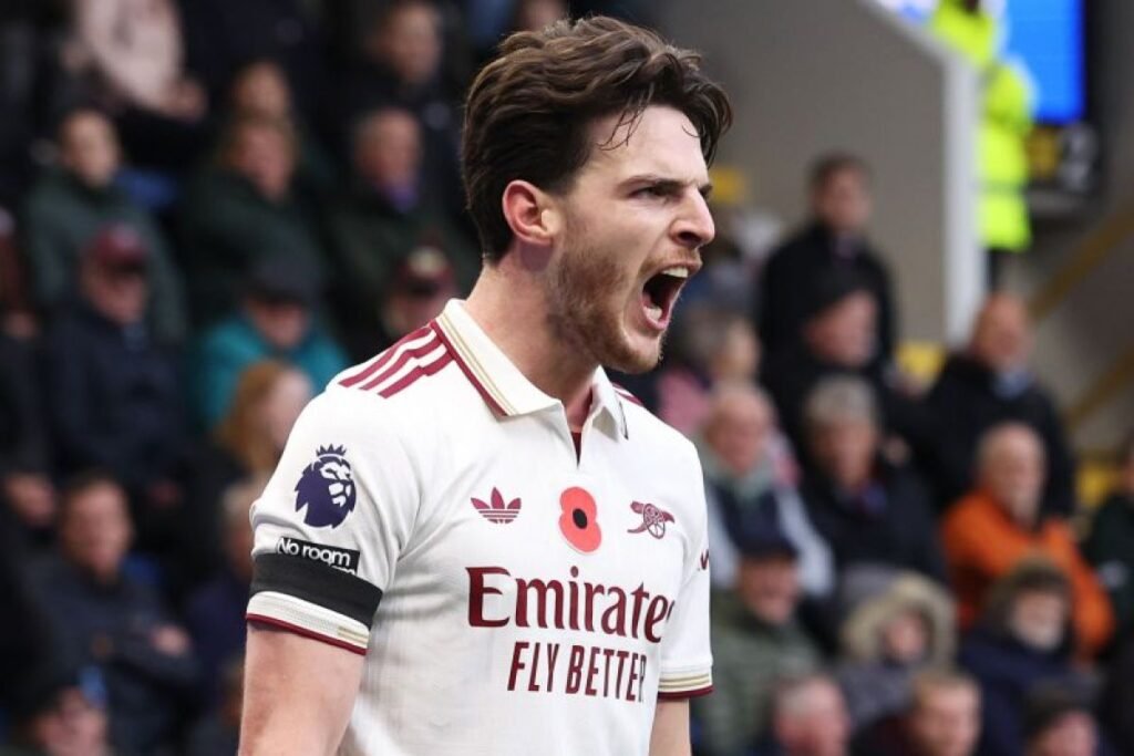 Gol ke gawang Burnley spesial untuk Declan Rice