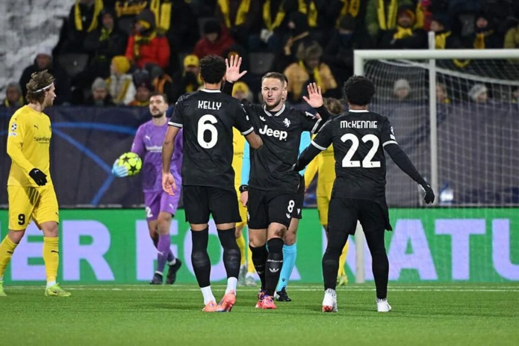 Juventus bangkit dari ketertinggalan demi tekuk Bodo/Glimt 3-2