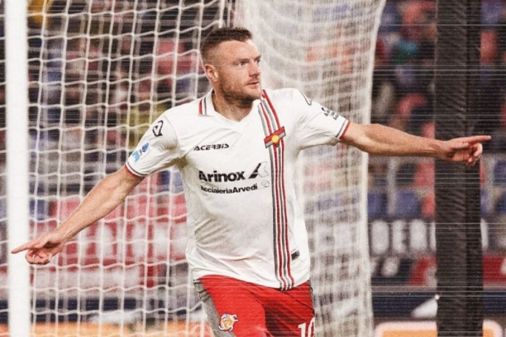 Dua gol Jamie Vardy bawa Cremonese menang 3-1 berhadapan dengan Bologna