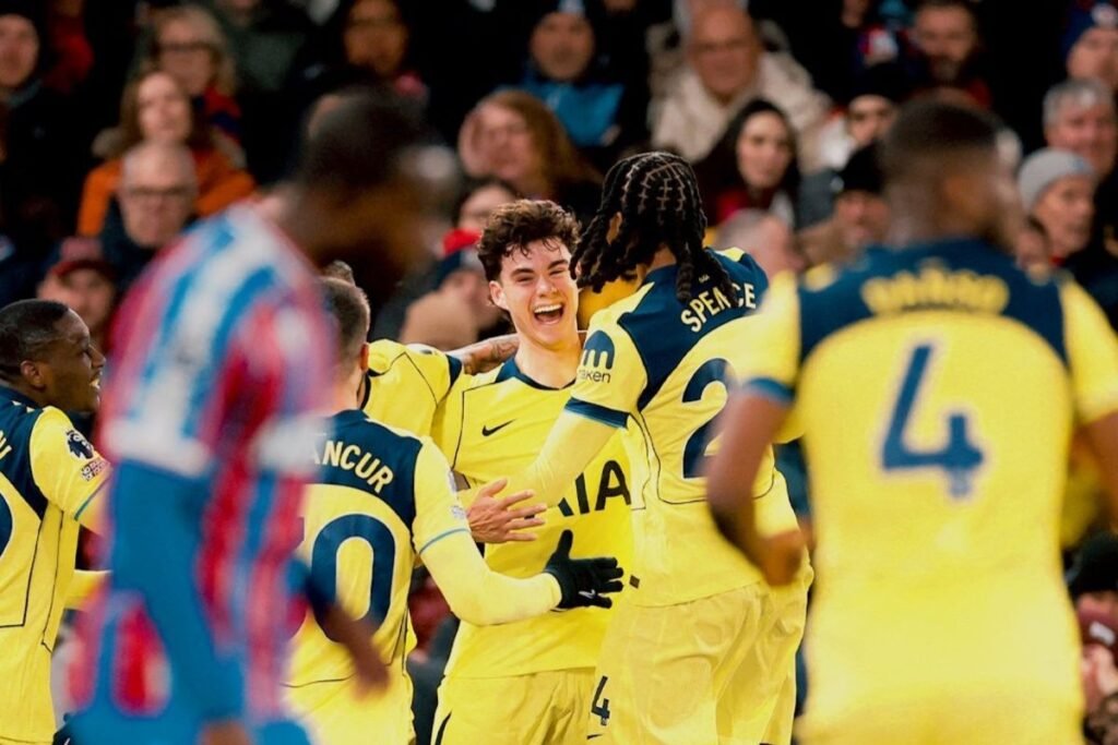 Gol Archie Gray menangkan Tottenham Hotspur satu-nol berhadapan dengan Crystal Palace