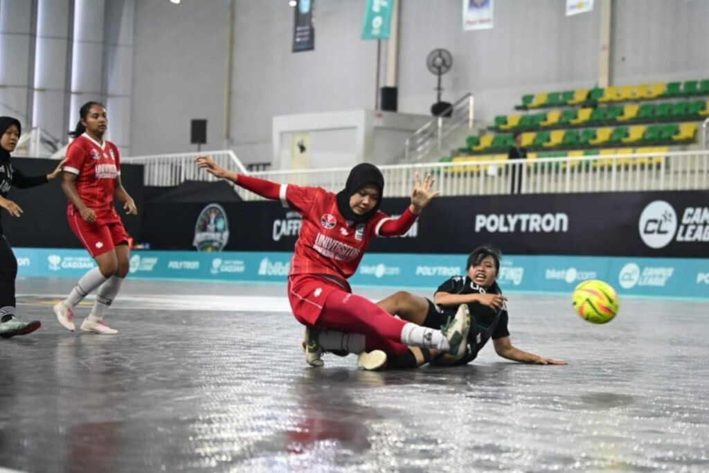 16 grup adu kemampuan rebut peringkat kompetisi Campus League Futsal 2025
