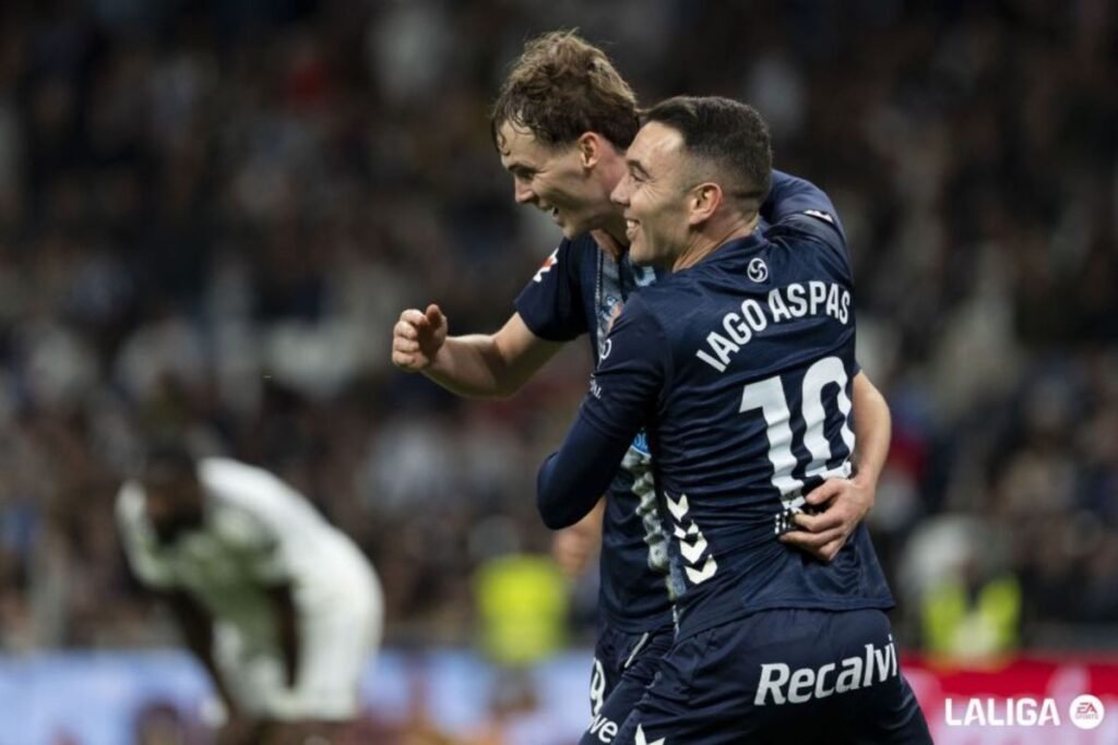 Real Madrid kalah 0-2 pada ketika jamu Celta Vigo pada Bernabeu