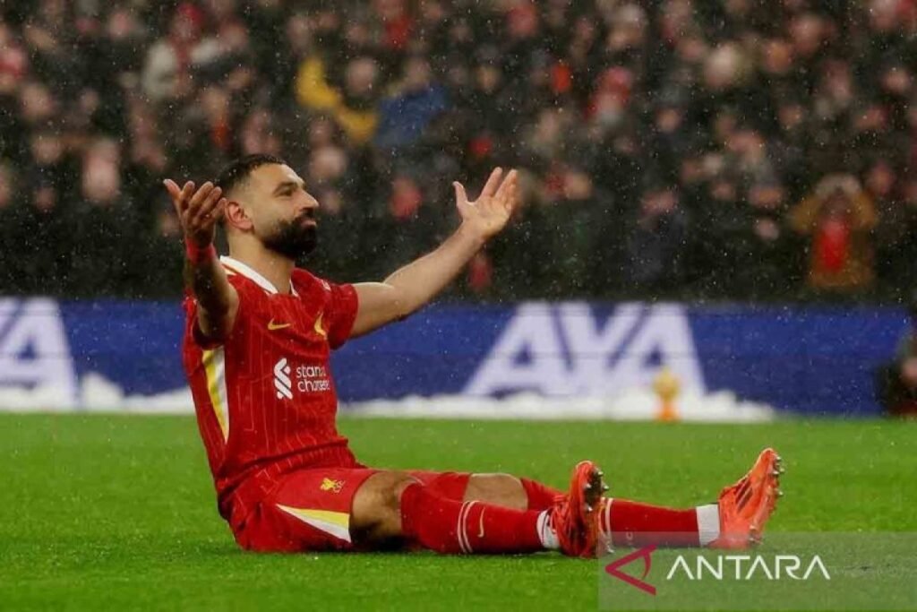 Liverpool tanpa Salah juga tiga pemain lain pada waktu lawan Inter