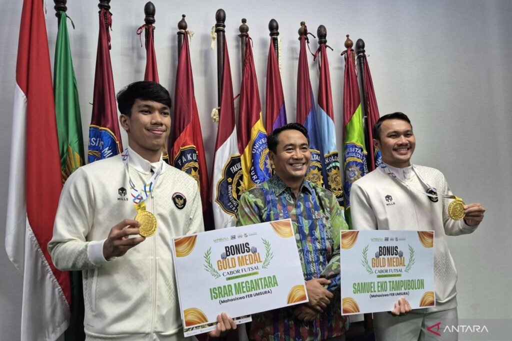 Umsura beri apresiasi dua atlet Timnas Futsal peraih emas SEA Games