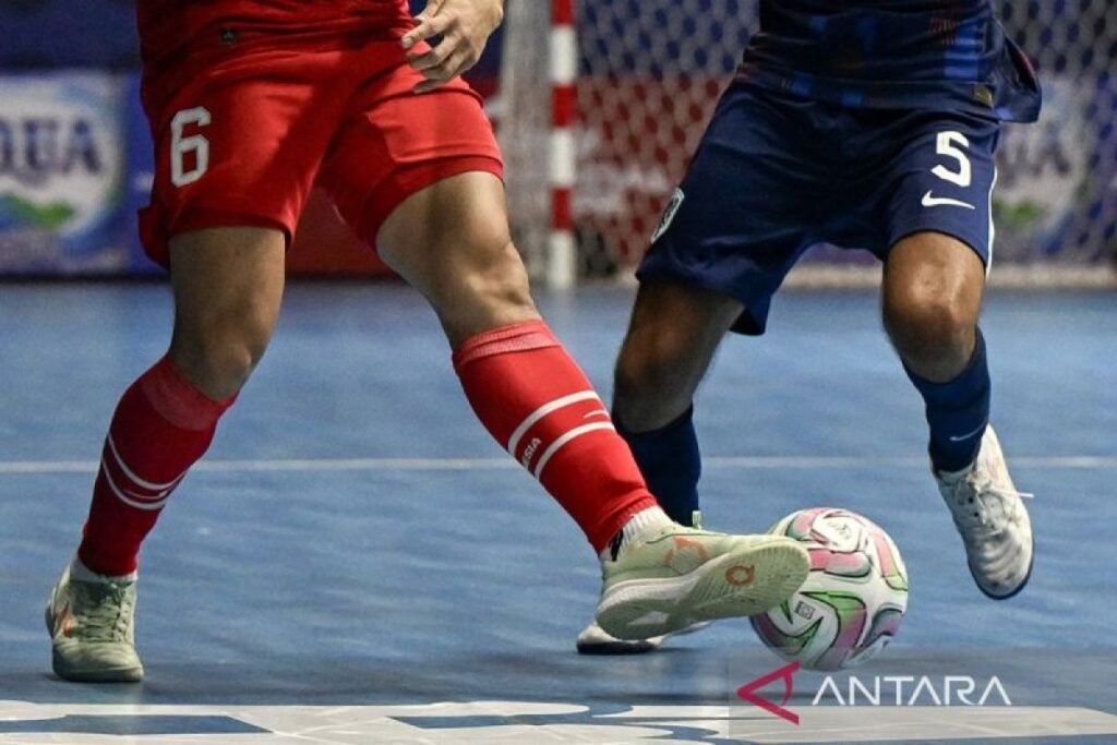 Hujan gol, timnas futsal Nusantara melaju ke final setelahnya menang 7-3