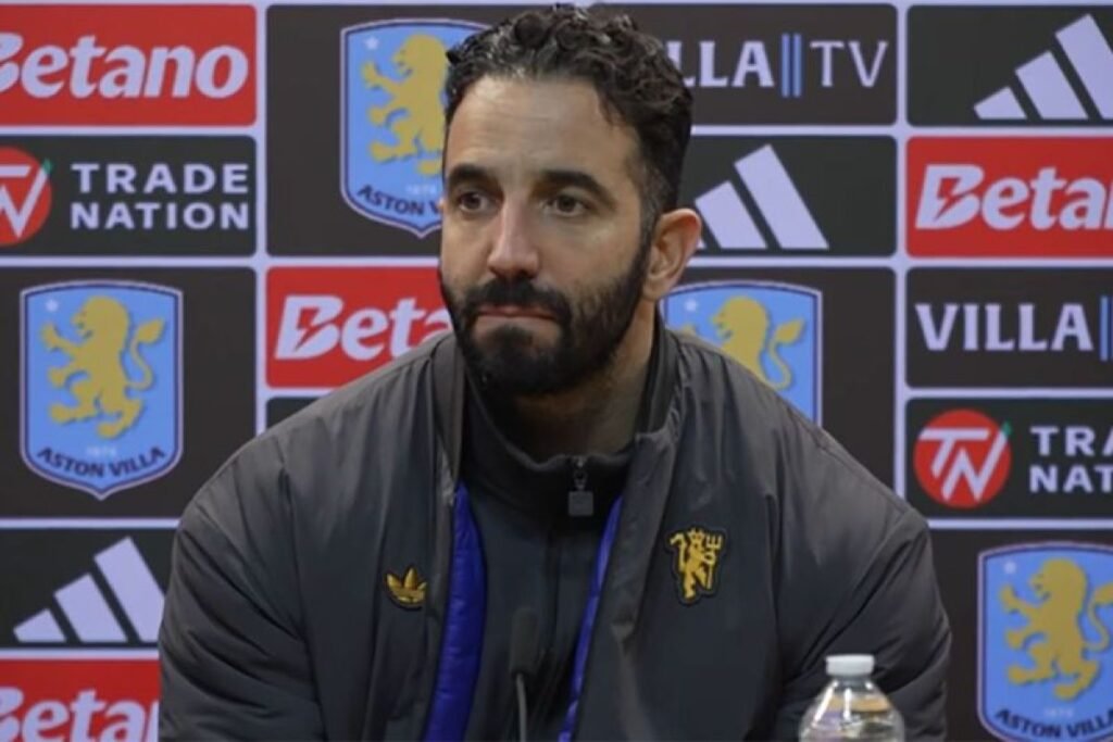 Kalah dari Villa, Amorim sebut MU pantas dapatkan hasil lebih tinggi sejumlah baik