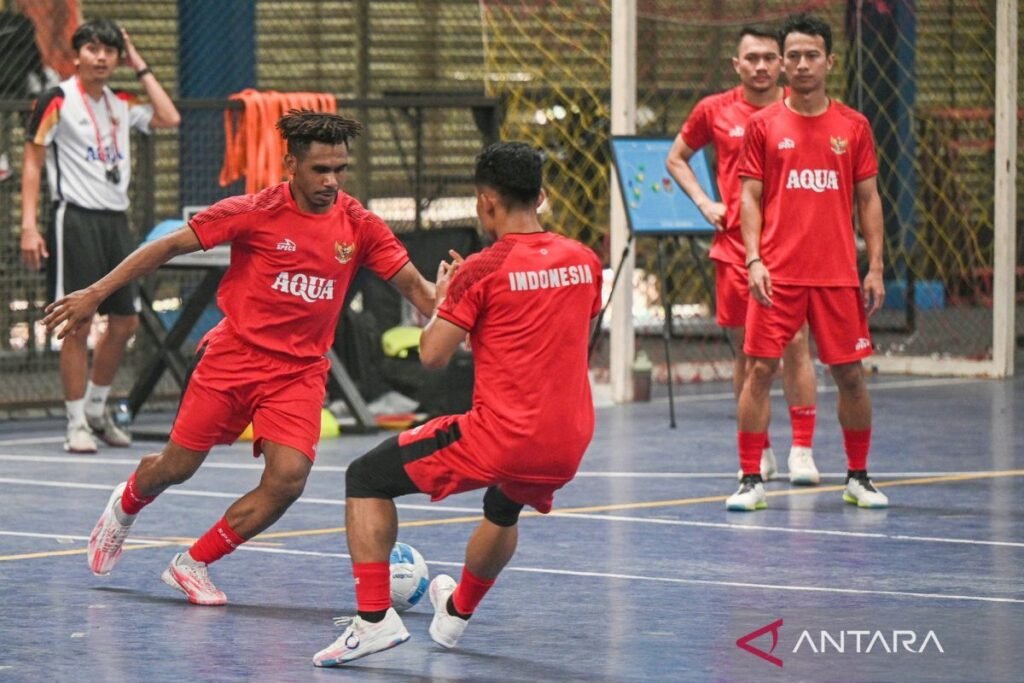 Timnas futsal putra Tanah Air jaga asa medali emas