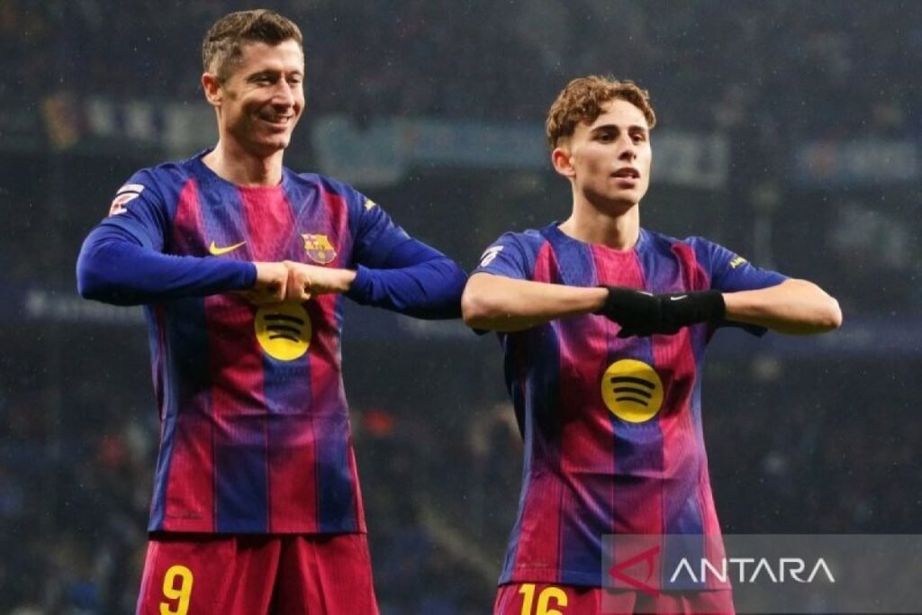 Klasemen Kompetisi Spanyol: Barca masih memimpin, Real Madrid sikap kedua