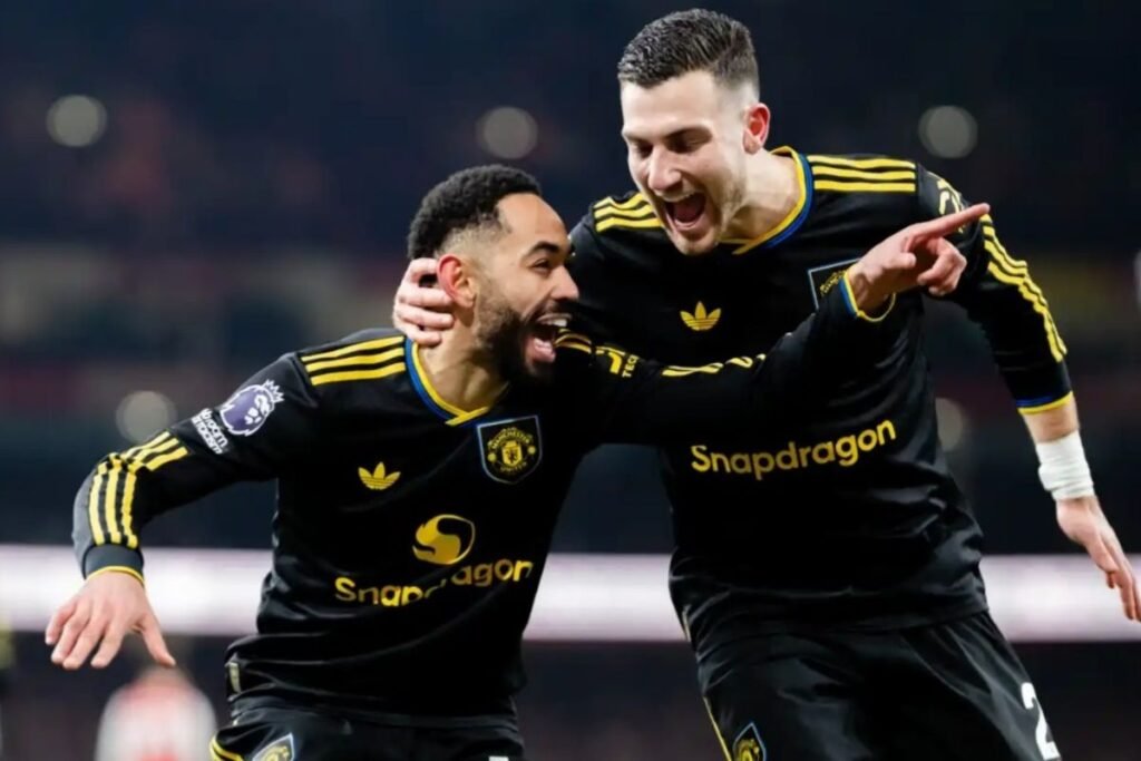 Gol Matheus Cunha antar Manchester United menang 3-2 berhadapan dengan Arsenal