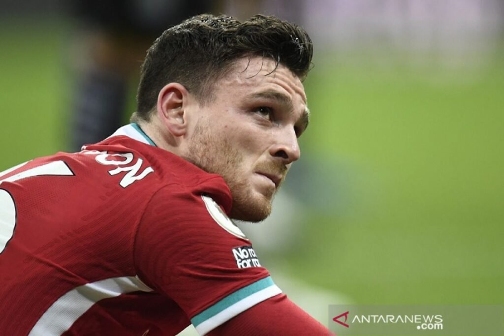 Liverpool dikabarkan tidaklah ada jadi lepas Andy Robertson ke Tottenham