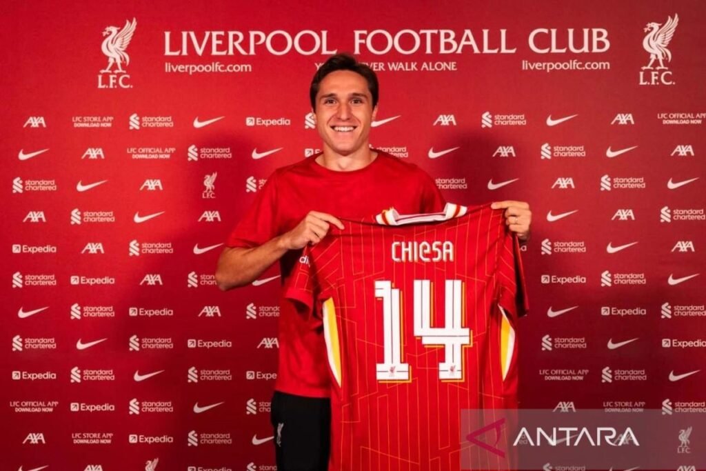 Lakukan kontak dengan Liverpool, Juve ingin pulangkan Federico Chiesa