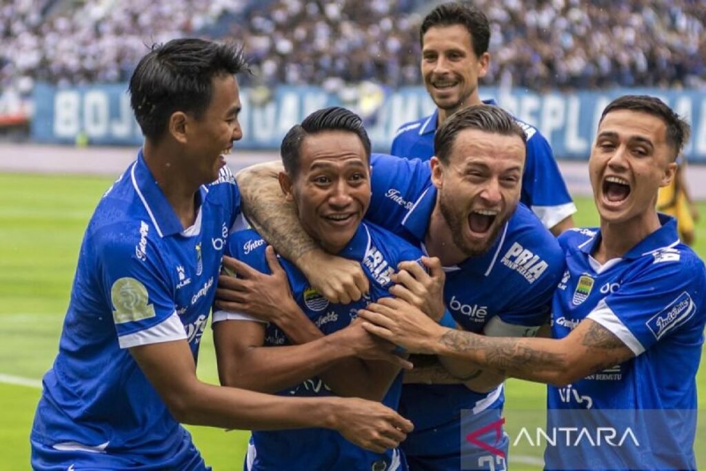 Klasemen Super League: Persib juara paruh musim