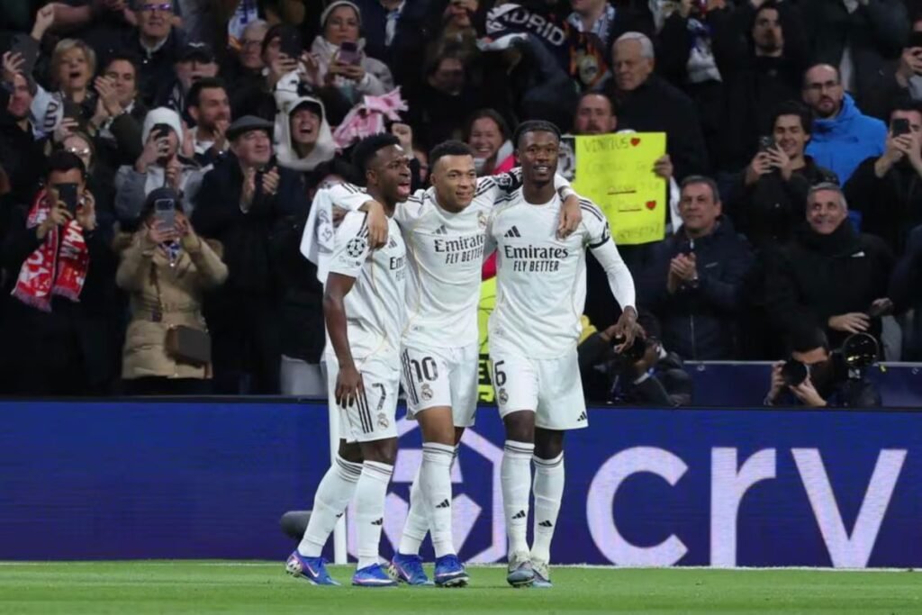 Real Madrid berpesta enam gol ke gawang Monaco