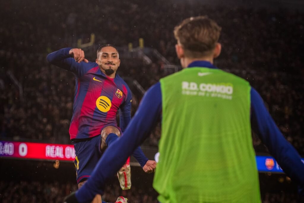 Barcelona rebut kembali puncak klasemen pasca menang 3-0 berjuang melawan Oviedo