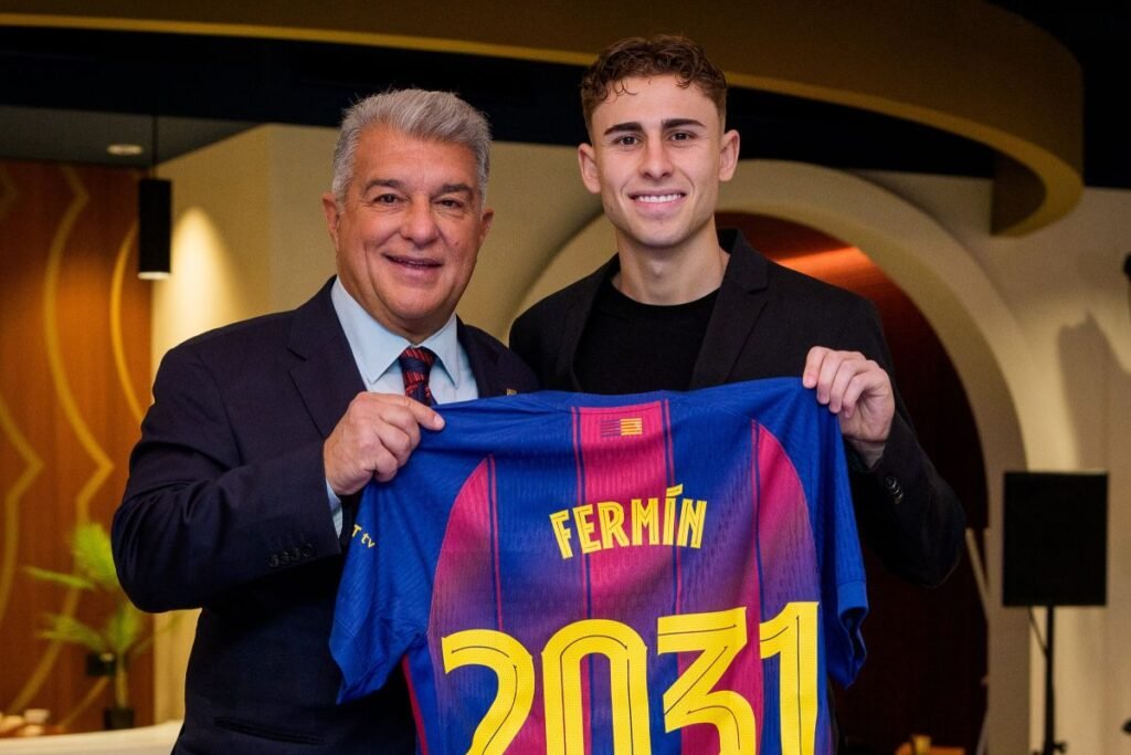 Barcelona resmi perpanjangan kontrak Fermin Lopez hingga 2031