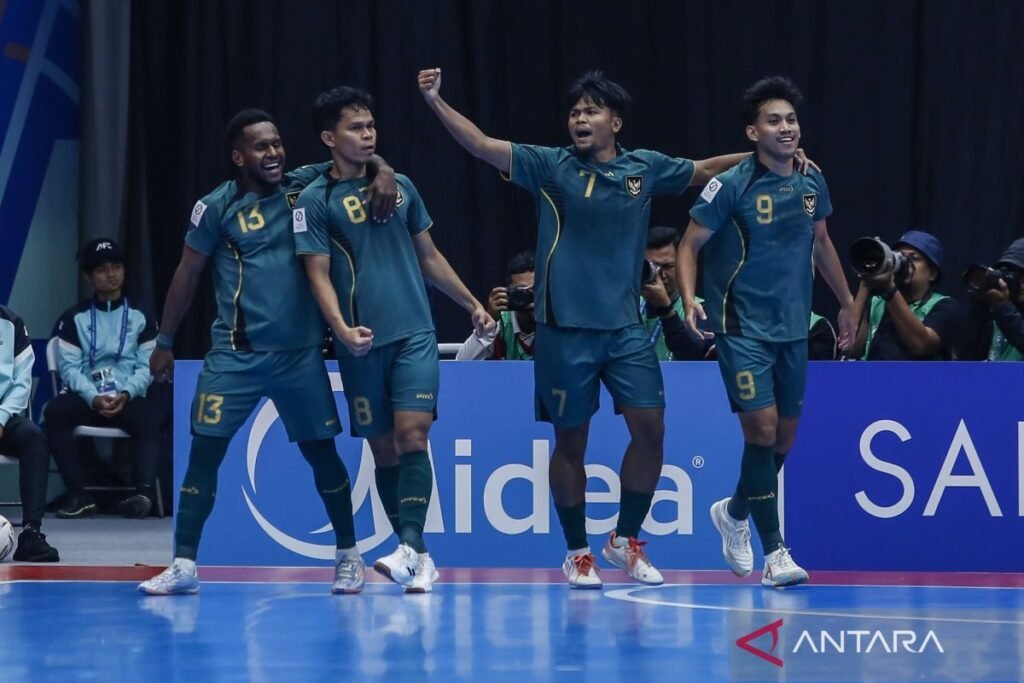 Indonesia cetak sejarah lolos ke semifinal Piala Asia Futsal